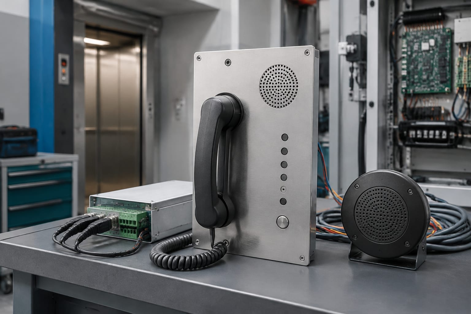 Systèmes d'interphone d'ascenseur : choix et câblage