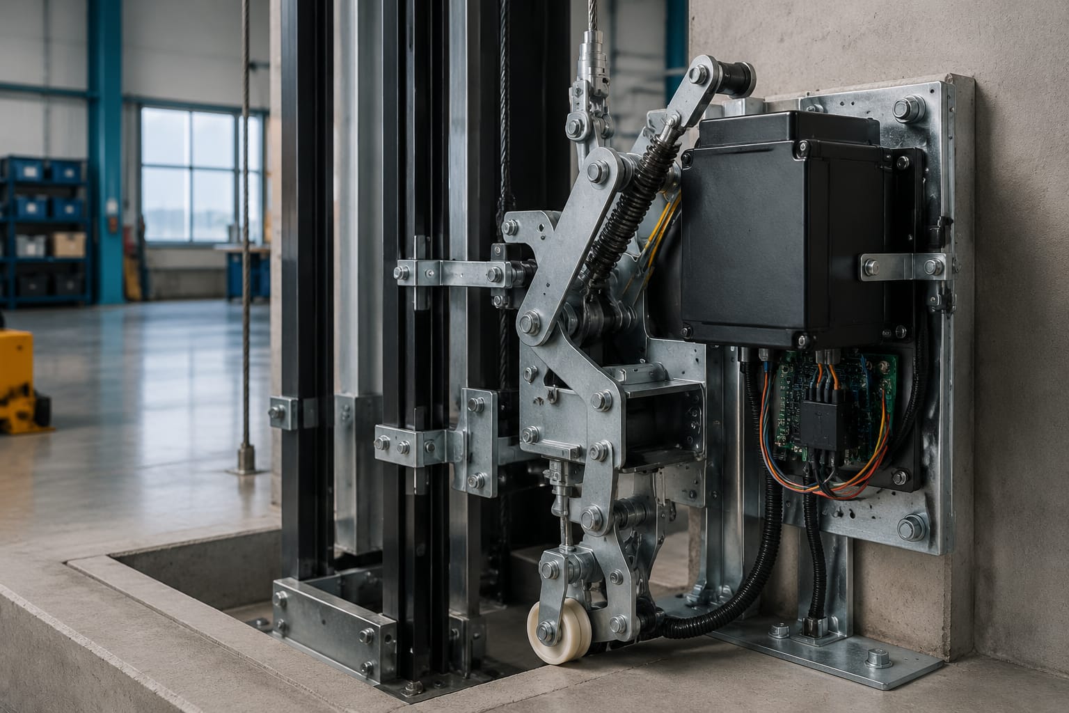 Lift safety gear : choix, essais et remplacement