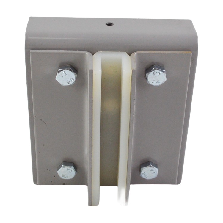 Sabot guide pour rail auxiliaire sabot guide coulissant de cabine accessoires de levage pièces détachées d'ascenseur