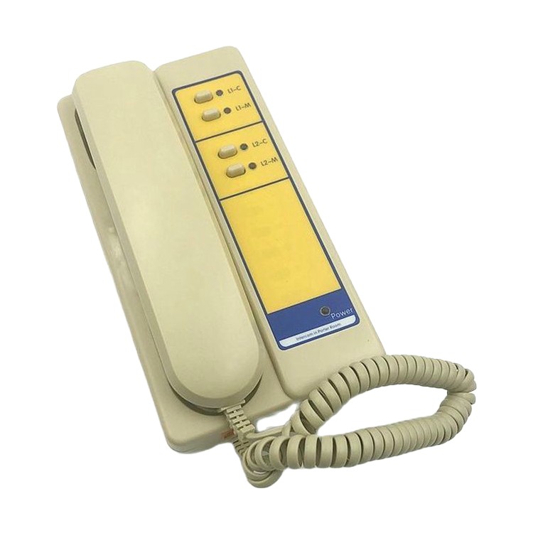 Téléphone intercom pièces d'ascenseur accessoires d'ascenseur
