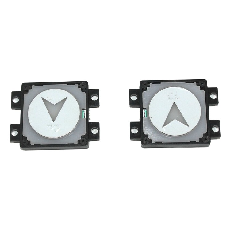Bouton-poussoir d'appel sortant pièces d'ascenseur accessoires d'ascenseur