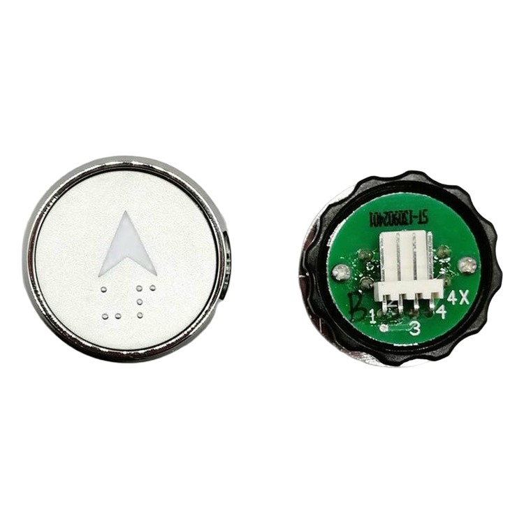 Bouton-poussoir lumière blanche bleue OTIS pièces d'ascenseur accessoires d'ascenseur