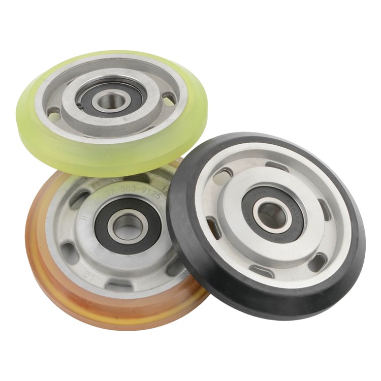 Roue de patin de guidage à rouleaux 125x22x6303 accessoires d'ascenseur pièces de rechange d'ascenseur