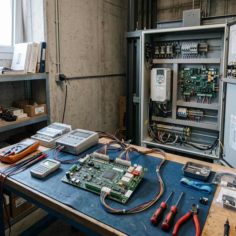 Installation de la carte PCB Schindler ID 594481