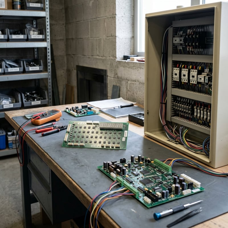 Installation du Schindler LOP Display ID 591894