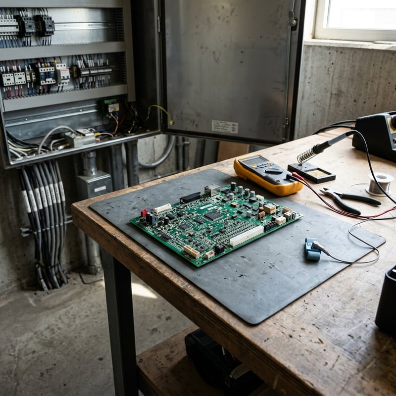 Installation de la carte électronique OTIS GHA21270A1