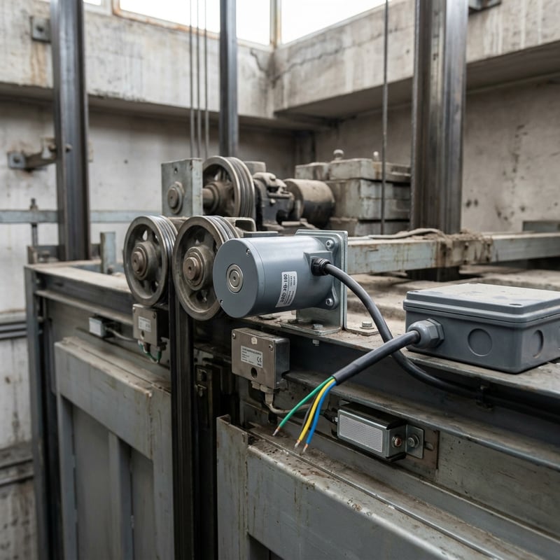 Installation de l'encodeur de porte OTIS HAD-XB-180
