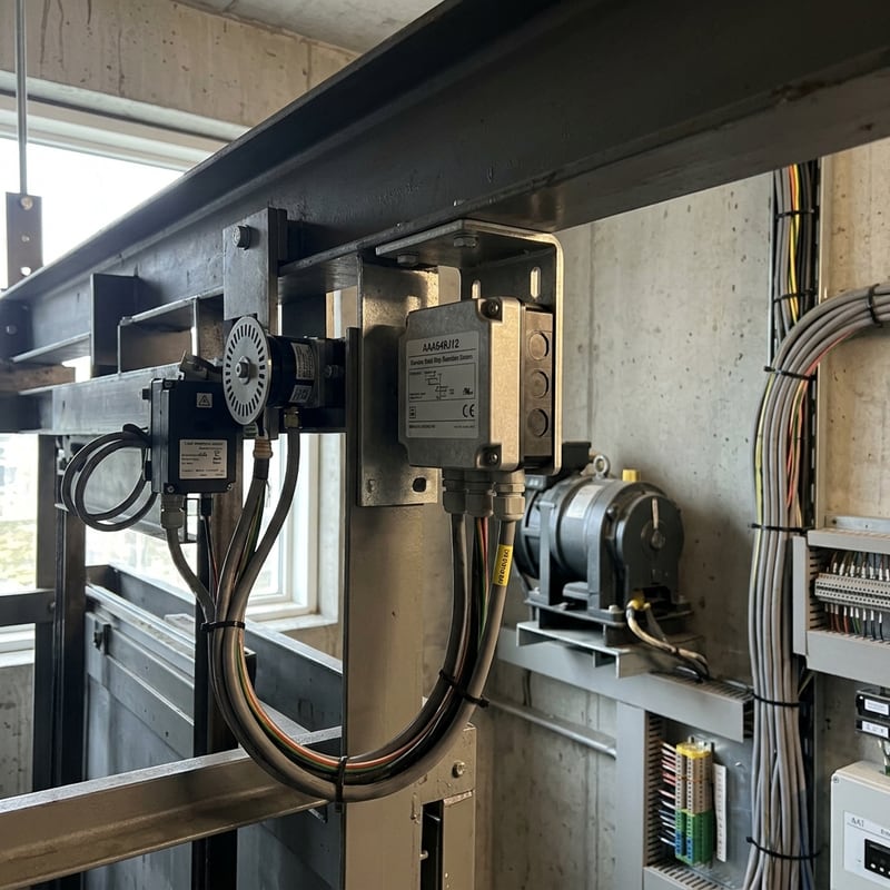 Projet de détecteur de lamelle d'acier OTIS AAA649J12