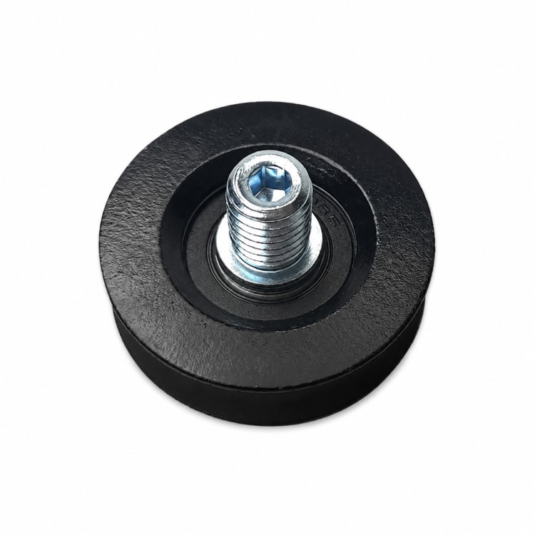 Roue de suspension de porte en nylon